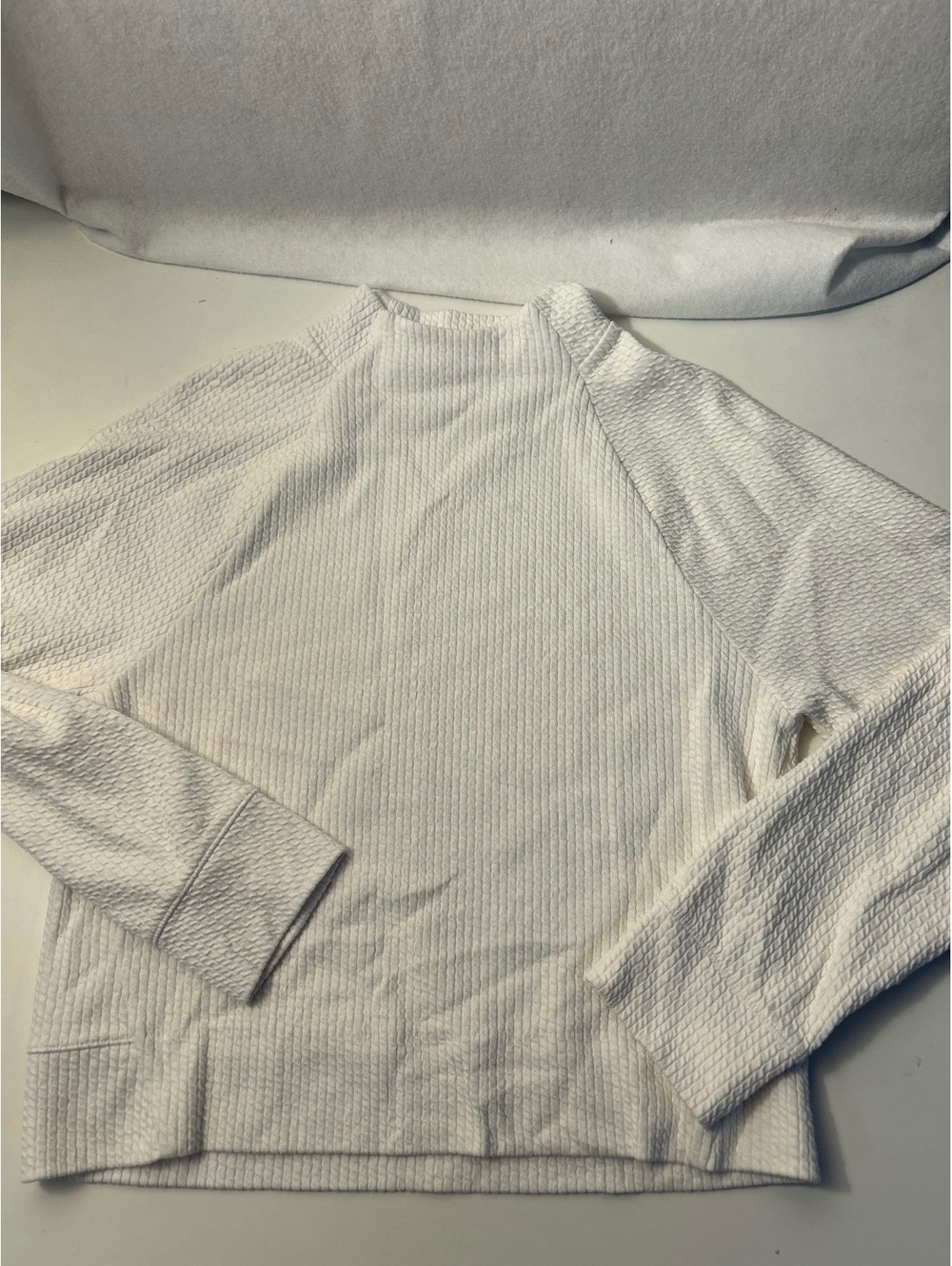 Calia White Long Sleeve Top